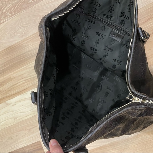 Gucci Authentic large handbag. Vintage - Picture 10 of 11